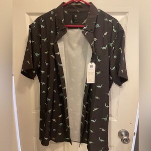 Men’s Dinosaur button down